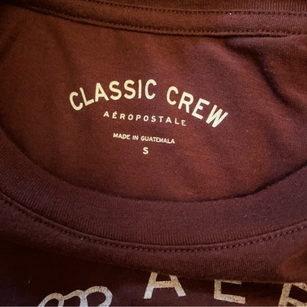 Aeropostale Classic Crew Neck Shirt Lot - Picture 4 of 9